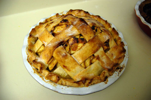 Apple Mango Pie