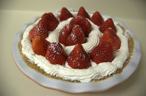 Strawberry Shortcake Pie